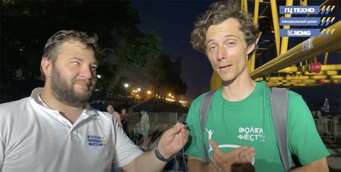 Интервью с канатоходцем из Австрии, обладателем 4-х мировых рекордов по хайлайну Фриди Кюне